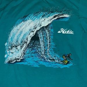 1987 Vintage Hobie Long Sleeve Shirt West Coast Surf Vintage Piece Super Rare